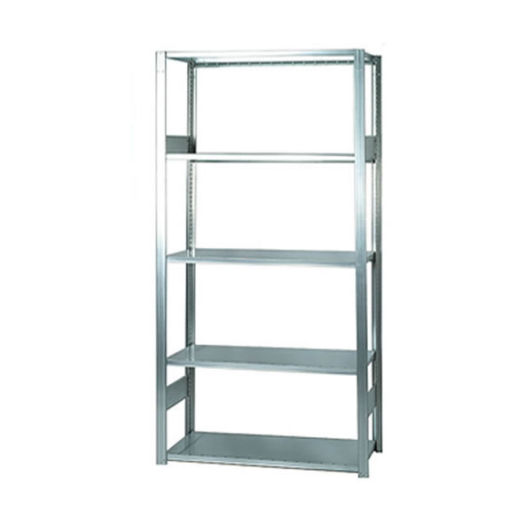 [add-on5shelves39x20] Industrial Shelving Add-on Bay - 39" wide x 20" deep x 90" high with 5 Shelves